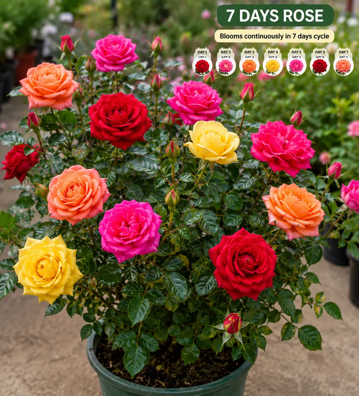 7 Days Rose